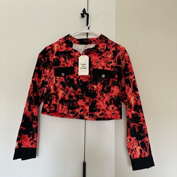 fire jacket crop - Picture 1 of 1